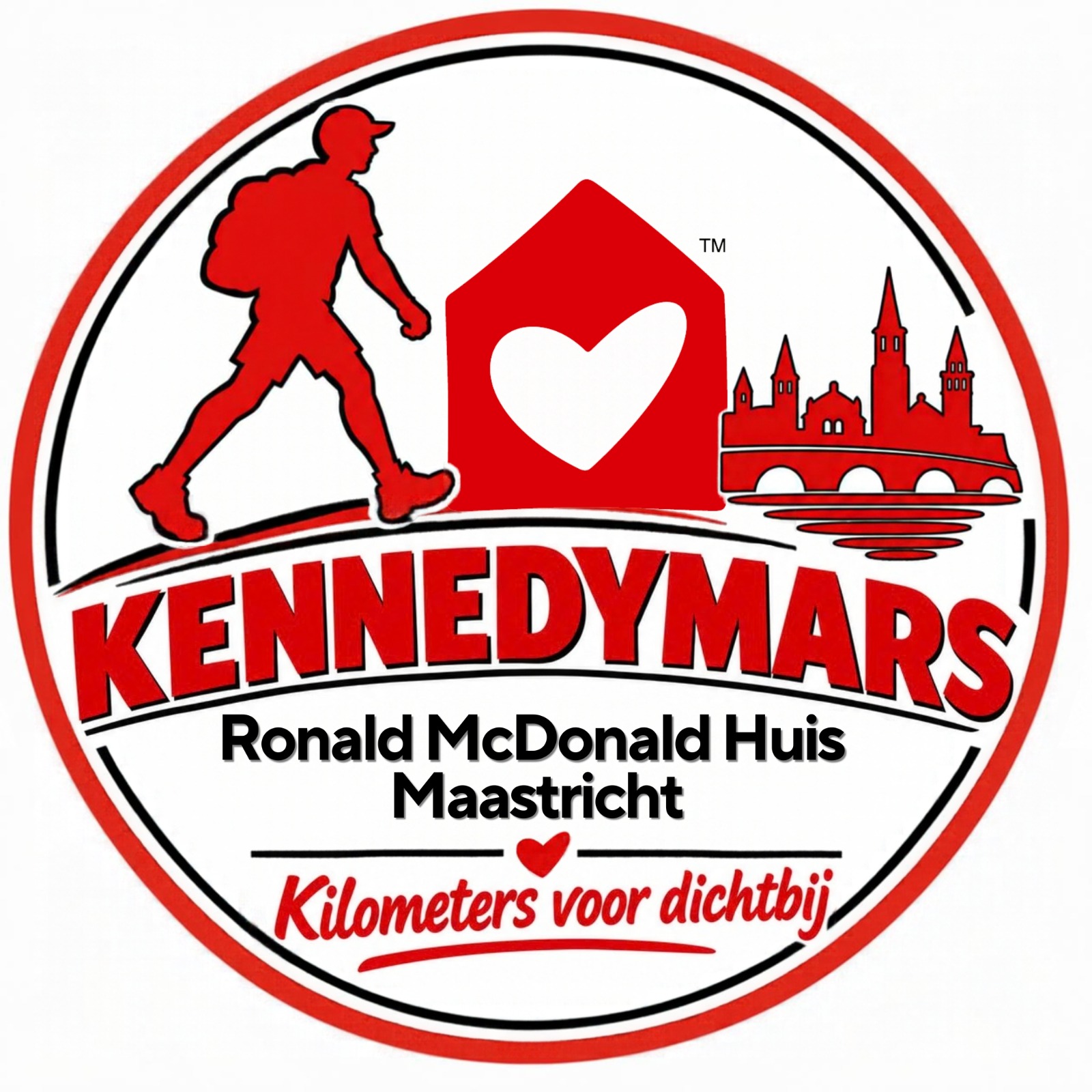 Logo Kilometers voor dichtbij
